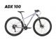 Bicicleta Aro 29 Mtb Audax ADX 100 Shimano Alivio 18v Suspensão Suntour Trava Guidão Eixo Boost
