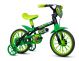Bicicleta Aro 12 Nathor Black 12 Infantil Masculina