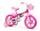 Bicicleta Aro 12 Nathor Flower Infantil Feminina