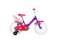 Bicicleta Infantil Feminina Groove Unilover Aro 16 Meninas Com Rodinhas + Cadeirinha Boneca