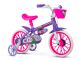 Bicicleta Aro 12 Nathor Violet Infantil Feminina