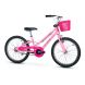 Bicicleta Aro 20 Nathor Bella Rosa Infantil Feminina
