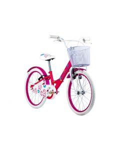 Bicicleta Infantil Groove My Bike Aro 20 Meninas Com Cestinha