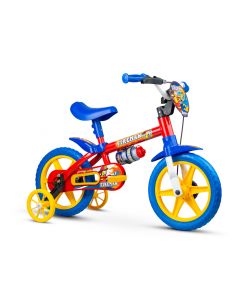 Bicicleta Aro 12 Nathor Fire Man Infantil Masculina