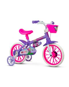 Bicicleta Aro 12 Nathor Violet Infantil Feminina